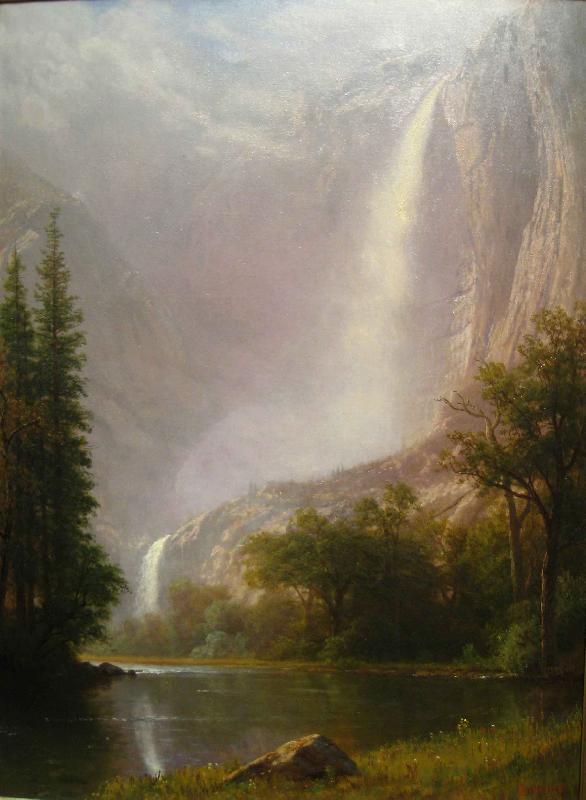 Albert Bierstadt Yosemite Falls oil painting image